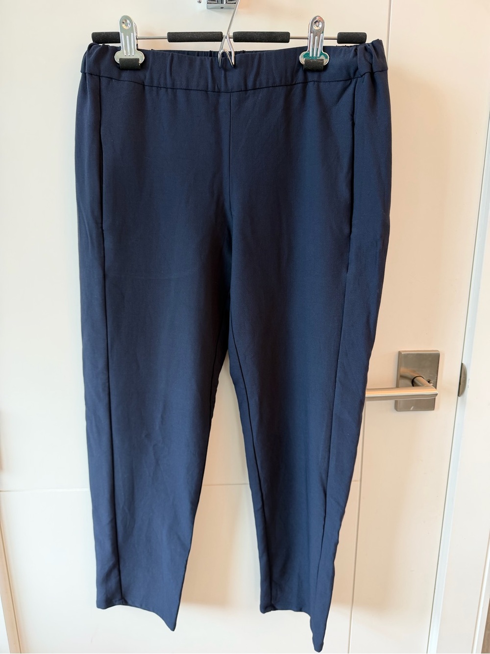 Theory Navy Stretch Dress Pants